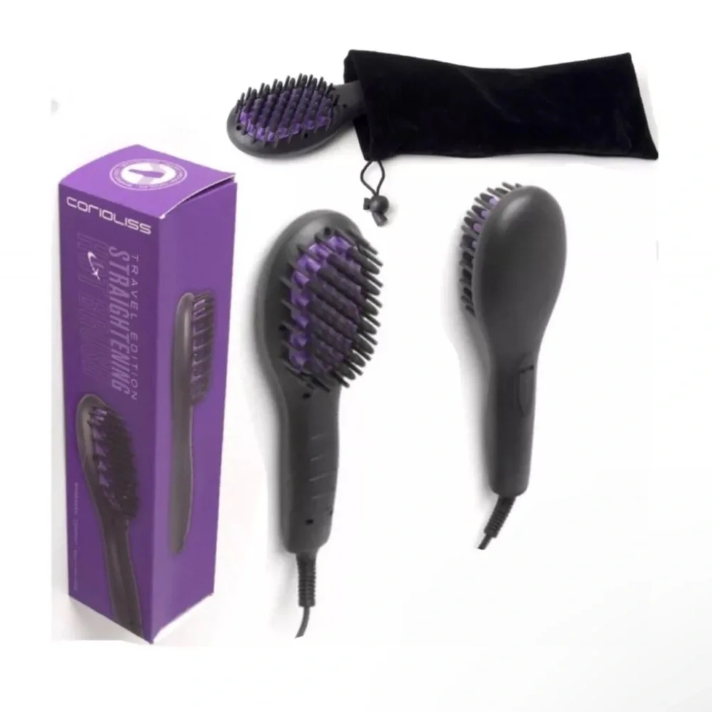 Corioliss Travel Edition Straightening Hot Brush- NEW